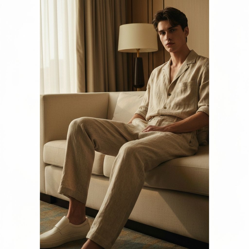 Relaxed Linen Trousers
